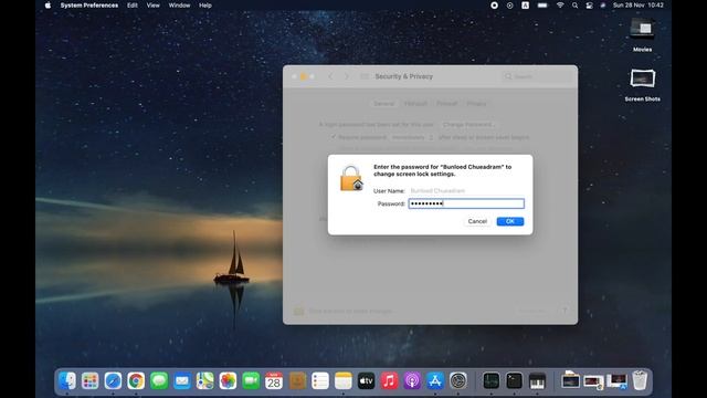 ตั้งค่า MacBook  พับหน้าจอ แล้วให้ Lock Screen ทันที