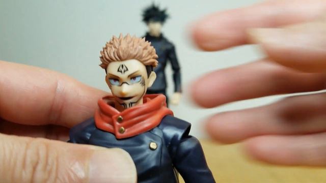 SH Figuarts Jujutsu Kaisen Megumi Fushiguro figure with doggies смотреть онлайн