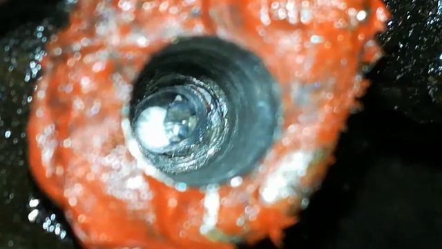 Приора удаление обломанного болта крепления постели распредвалов