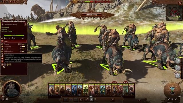 Ogre Kingdoms In-game Roster (Skrag, Ogre Charge, Combat Mechanics) | Total War: Warhammer 3 смотреть онлайн