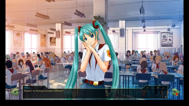 Прохождение Бесконечное Лето с озвучкой. ДЕНЬ 2 смотреть онлайн