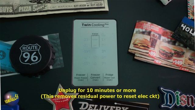 FLASHING TEMP INDICATOR RESETTING SAMSUNG INVERTER TWIN COOLING PLUS REFRIGERATOR RT50K6351BS