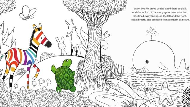 How the Zebras Lost Their Colors, by Janet R. Adams · Children's Book Read Aloud смотреть онлайн