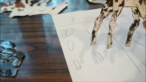 Делаю бумажную лошадь