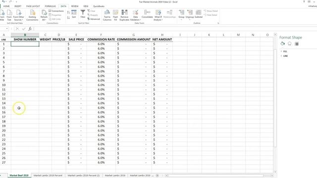 Fair Market Animals 2019 Video 12 Beef смотреть онлайн