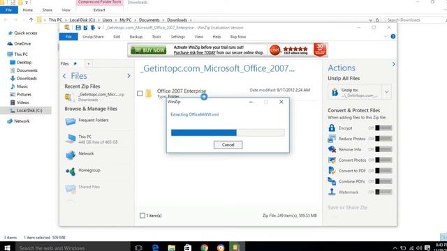 How to Install Microsoft Office 2007 Free Activated 100% | urdu/hindi смотреть онлайн