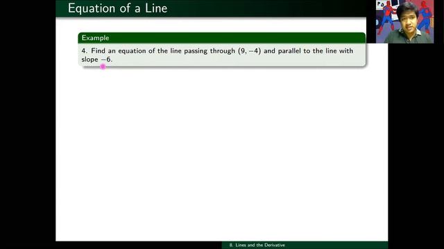 [Math 100] Lec 8 Lines and the Derivative смотреть онлайн