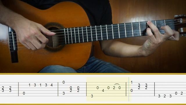 PEQUEÑA ANDREA ? (Vals Fácil) - GUITARRA | Tutorial + TABS | смотреть онлайн