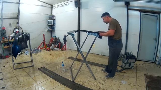 Киа Рио ремонт кузова в Нижнем Новгороде KIA Rio Auto body repair. смотреть онлайн