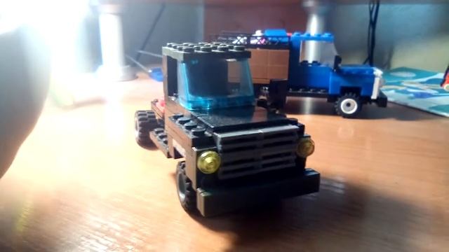 Обзор на ЗИЛ-130 для дальнобольщика из лего