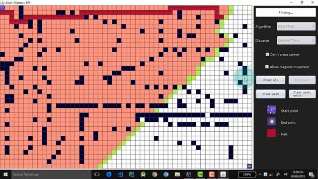 A*-Dijkstra-Greedy best-first in Kotlin смотреть онлайн