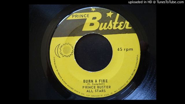 Prince Buster - Burn A Fire / Java - Prince Buster 7" смотреть онлайн
