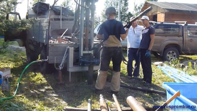 Буровая установка Вектор ВР-3 в работе смотреть онлайн