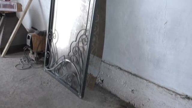 Металлические сварные ворота с калиткой смотреть онлайн