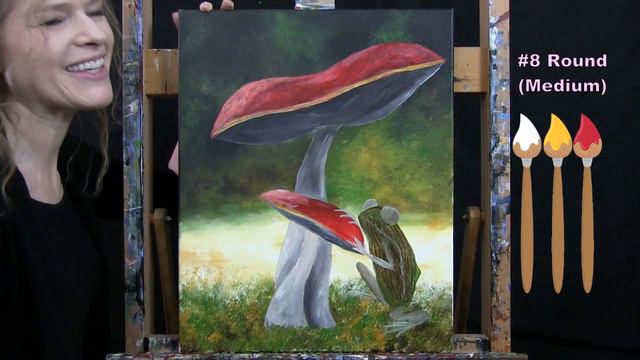 Learn How To Paint The RAINDROPS KEEP FALLING With Acrylic - Paint & Sip At Home Step By Step Lesso