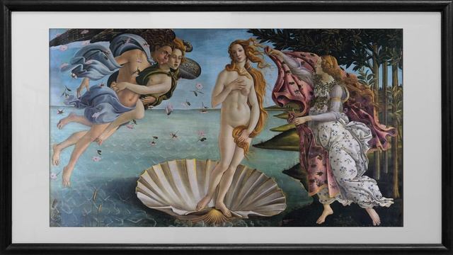 VENUS | Framed Art Screensaver 4K | 1 artwork - 4 hours - no sound | Famous Frame TV Art смотреть онлайн