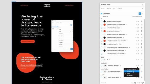 Figma Tokens смотреть онлайн