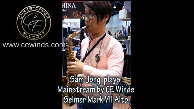 Mainstream Jumbo Blue A45, Selmer Paris Mark VII Alto Saxophone NAMM 2015 смотреть онлайн