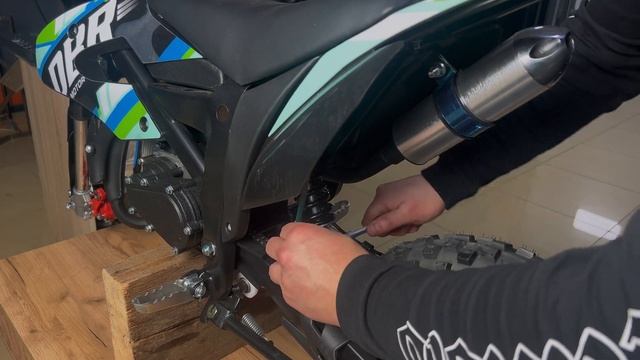 Сборка детского питбайка KAYO DBR-SX50 Time lapse смотреть онлайн