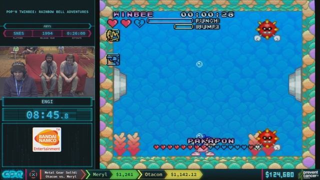 Pop'n Twinbee: Rainbow Bell Adventures by Engi in 24:40 - AGDQ 2018 - Part 21 смотреть онлайн
