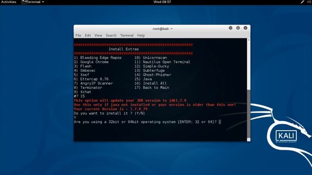 How to install a java in kali linux 2017 смотреть онлайн