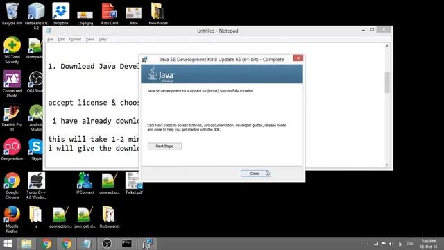 javac is not recognized / set Path of JDK смотреть онлайн