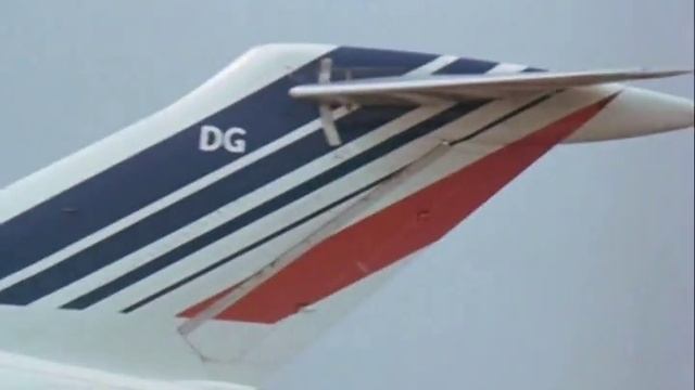 Air France Boeing 727-228/Adv F-GCDG at Moscow Sheremetyevo Airport, 1988 смотреть онлайн