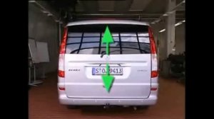 Регулировка крышки багажника W639 Vito / Viano Adjusting the boot lid