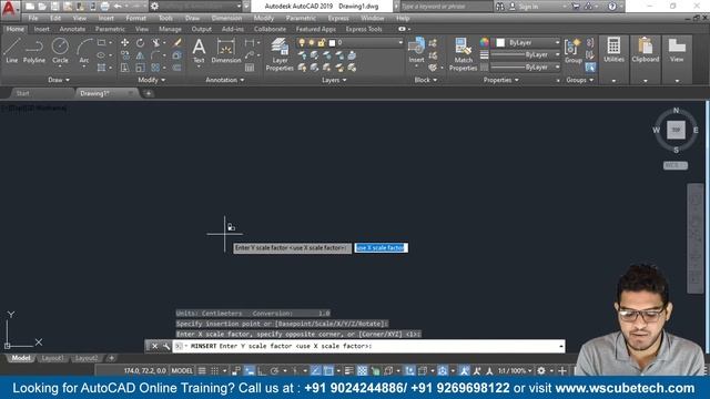 Block Command - How to Use & Insert MULTIPLE BLOCKS at different coordinates in AutoCAD #86 смотреть онлайн