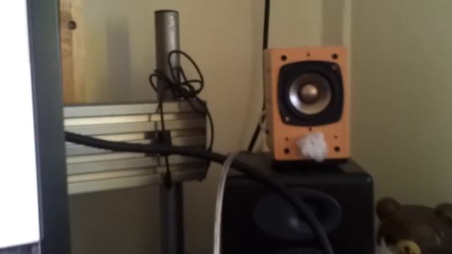 UberMuzik Tiny Tube DAC v3 driving a 3" modded speakers v2 смотреть онлайн