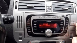 Настройка часів форд куга.