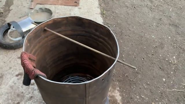 ⁉️Коптильня из старой Бочки ? Своими Руками Легко и Быстро‼️ смотреть онлайн