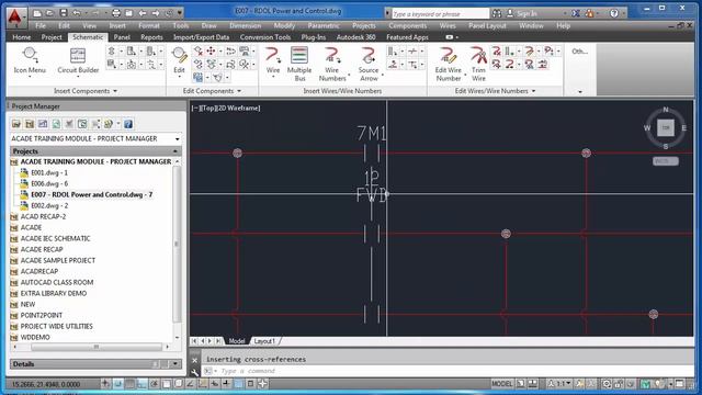 ACADE training 3 creating circuit's || autoCAD Electrical || session 6 смотреть онлайн