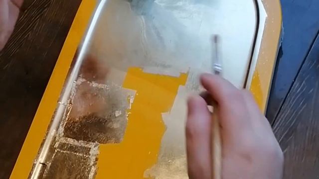 Экономная укладка сусального золота. смотреть онлайн