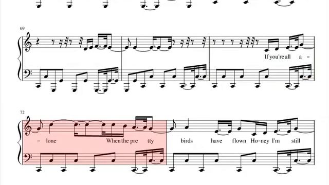 ABBA Medley Piano Sheet MusicTutorial смотреть онлайн