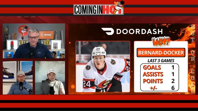 Jacob Bernard-Docker Player Discussion : Ottawa Senators | Coming in Hot смотреть онлайн