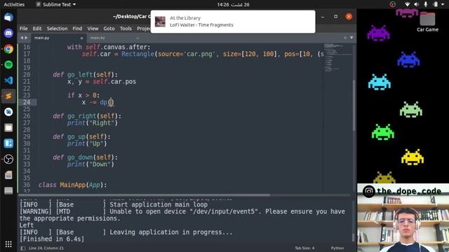 Building a 2D car game using Python & Kivy - Deep Focus Coding смотреть онлайн