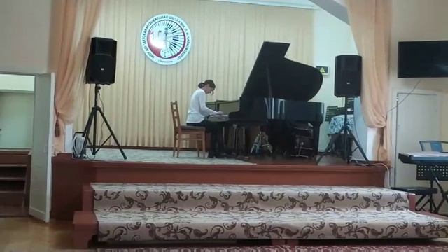 А. Скултэ. Ариетта. Исполняет Эмилия Саналатий. Класс преподавателя И.И. Липская. смотреть онлайн