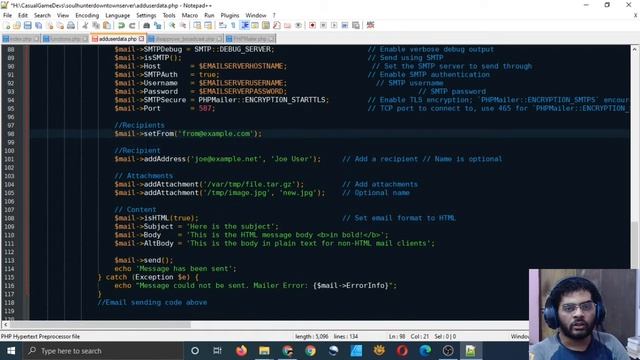 Gdevelop Casual Game Development Stream Part 24 [Generate OTP And Send Emails] смотреть онлайн