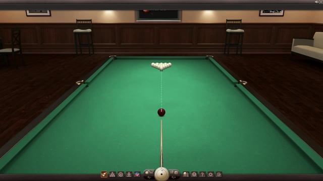 Billiards3D - демонстрация демо-версии 3D бильярда смотреть онлайн