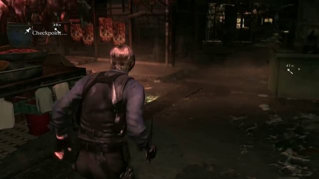 Residential Evil - Resident Evil 6 Prelude/Leon Campaign Walkthrough / Gameplay Part 27 - A Slight смотреть онлайн