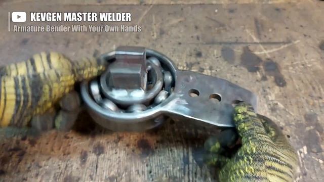 Armature Bending Machine With Your Own Hands!! Manual Metal Bending Machine!