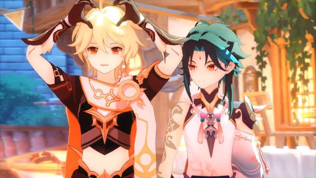[MMD Genshinimpact] Aexiao Heart dance смотреть онлайн