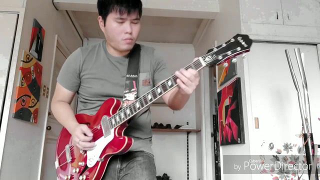 Slow blues e minor with epiphone casino coupe. смотреть онлайн