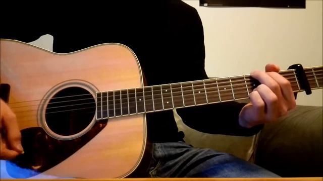 Roxette - Spending My Time (guitar cover) смотреть онлайн