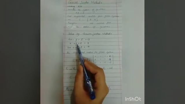 Gauss jordan method P#1|Gauss jordan elimination method|System of linear equations|C++|Computationa смотреть онлайн
