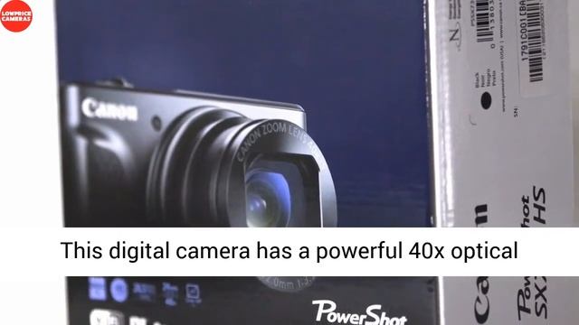 Canon PowerShot SX730 HS Digital Camera - Black смотреть онлайн