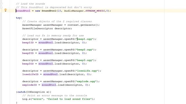 Coding a Breakout game for Android part 25: The player HUD and load the sound effects смотреть онлайн