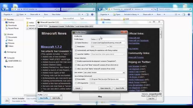 MineCraft Hacked Client Auto-Installer 1.7.2/1.7.4 [Java] [Multi-OS] смотреть онлайн