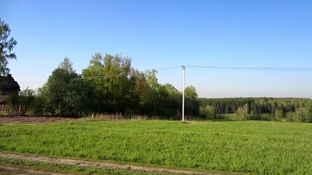 Красивые места за поселком Бородино (Подольск) смотреть онлайн
